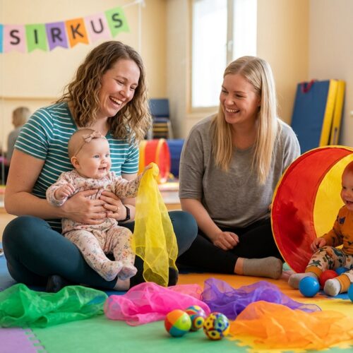UUTTA: Vauvasirkus 16.11.-30.11. 4-12 kk:n ikäisille